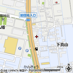 秋田県横手市八幡八幡211-2周辺の地図