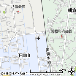秋田県横手市横手町下真山82-3周辺の地図