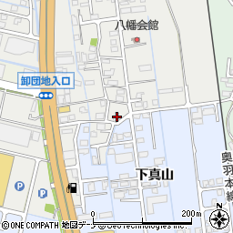 秋田県横手市八幡八幡154周辺の地図