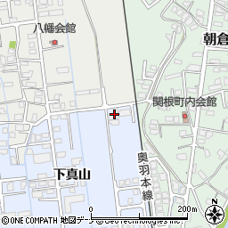 秋田県横手市横手町下真山82周辺の地図