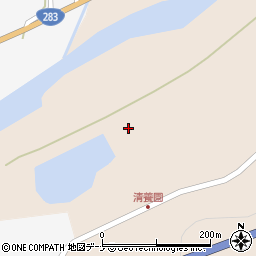 岩手県遠野市綾織町新里１８地割周辺の地図