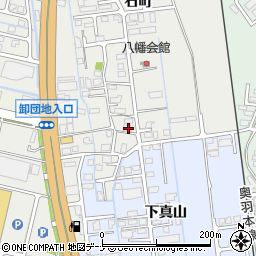 秋田県横手市八幡八幡155周辺の地図