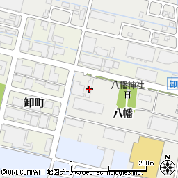秋田県横手市八幡八幡81周辺の地図