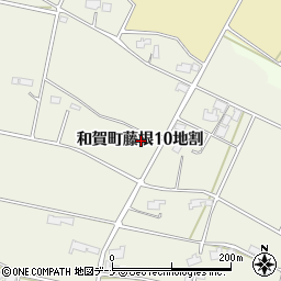岩手県北上市和賀町藤根１０地割周辺の地図