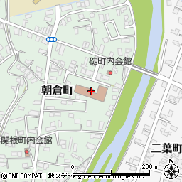 横手市朝倉地区交流センター周辺の地図