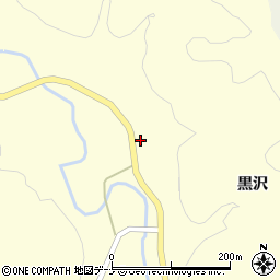 秋田県由利本荘市東由利宿黒沢11周辺の地図