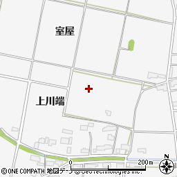 岩手県北上市二子町（上川端）周辺の地図