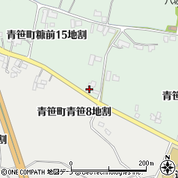 岩手県遠野市青笹町糠前１５地割13周辺の地図