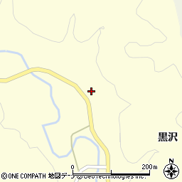 秋田県由利本荘市東由利宿黒沢19周辺の地図