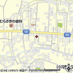 村崎野停車場線周辺の地図