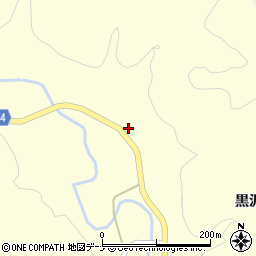 秋田県由利本荘市東由利宿黒沢22周辺の地図