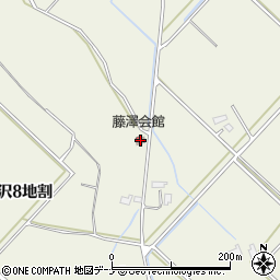 藤澤会館周辺の地図