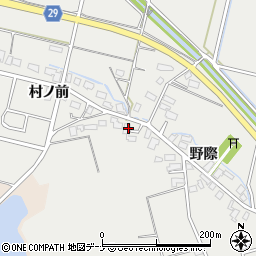 秋田県横手市赤川村ノ前111周辺の地図