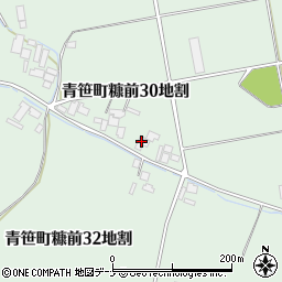 岩手県遠野市青笹町糠前３０地割23周辺の地図