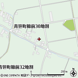 岩手県遠野市青笹町糠前３０地割22周辺の地図