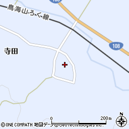秋田県由利本荘市黒沢山田18周辺の地図
