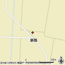 秋田県横手市大雄島田周辺の地図
