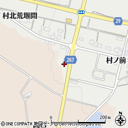 秋田県横手市赤川村ノ前69-2周辺の地図
