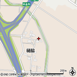 秋田県横手市猪岡樋脇98周辺の地図