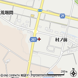 秋田県横手市赤川村ノ前38-1周辺の地図