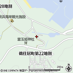 岩手県釜石市鵜住居町（第２１地割）周辺の地図