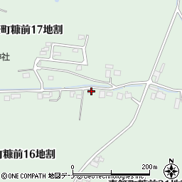 岩手県遠野市青笹町糠前１６地割43-1周辺の地図