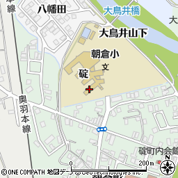 秋田県横手市睦成（碇）周辺の地図