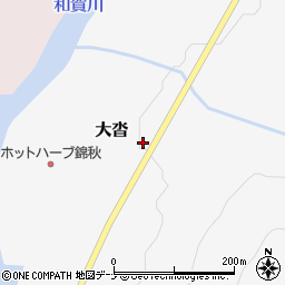 岩手県和賀郡西和賀町大沓３６地割周辺の地図