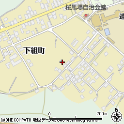 岩手県遠野市下組町12-19周辺の地図
