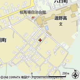 岩手県遠野市下組町2-3周辺の地図