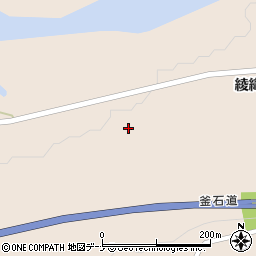 岩手県遠野市綾織町新里２５地割73周辺の地図