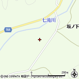 秋田県横手市大森町上溝石田周辺の地図