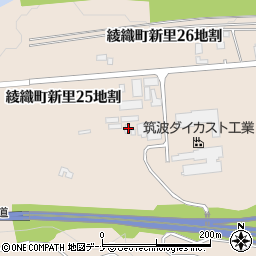 岩手県遠野市綾織町新里２５地割127周辺の地図