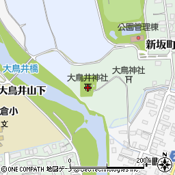 大鳥井神社周辺の地図