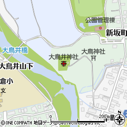 大鳥井神社周辺の地図