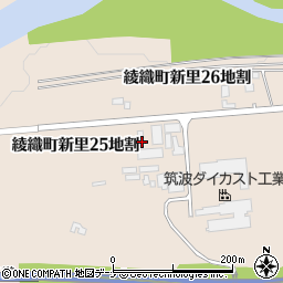 岩手県遠野市綾織町新里２５地割119周辺の地図