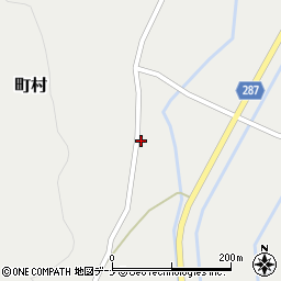 秋田県由利本荘市町村上ノ畑117周辺の地図