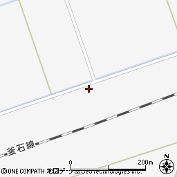 岩手県遠野市綾織町下綾織横沼周辺の地図