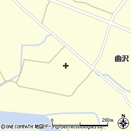 秋田県由利本荘市曲沢曲沢49周辺の地図