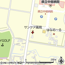 サンケア薬局 県立中部病院前店周辺の地図