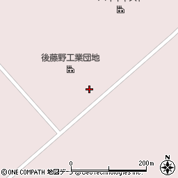 岩手県北上市和賀町後藤２地割周辺の地図