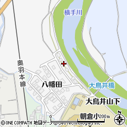 秋田県横手市睦成大鳥井山下16周辺の地図