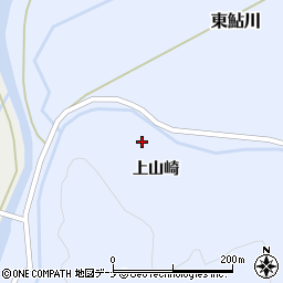 秋田県由利本荘市東鮎川上山崎10周辺の地図