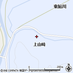 秋田県由利本荘市東鮎川上山崎11周辺の地図