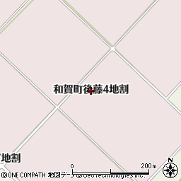 岩手県北上市和賀町後藤（４地割）周辺の地図