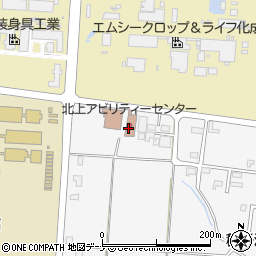 社会福祉法人自立更生会北上アビリティーセンター周辺の地図