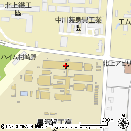 岩手県立黒沢尻工業高等学校周辺の地図