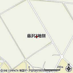 岩手県北上市藤沢３地割周辺の地図