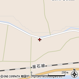 岩手県遠野市綾織町新里１４地割4周辺の地図