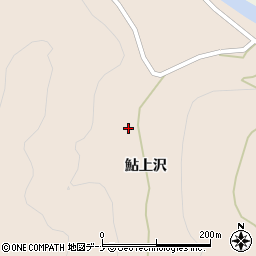 秋田県由利本荘市館（鮎上沢）周辺の地図
